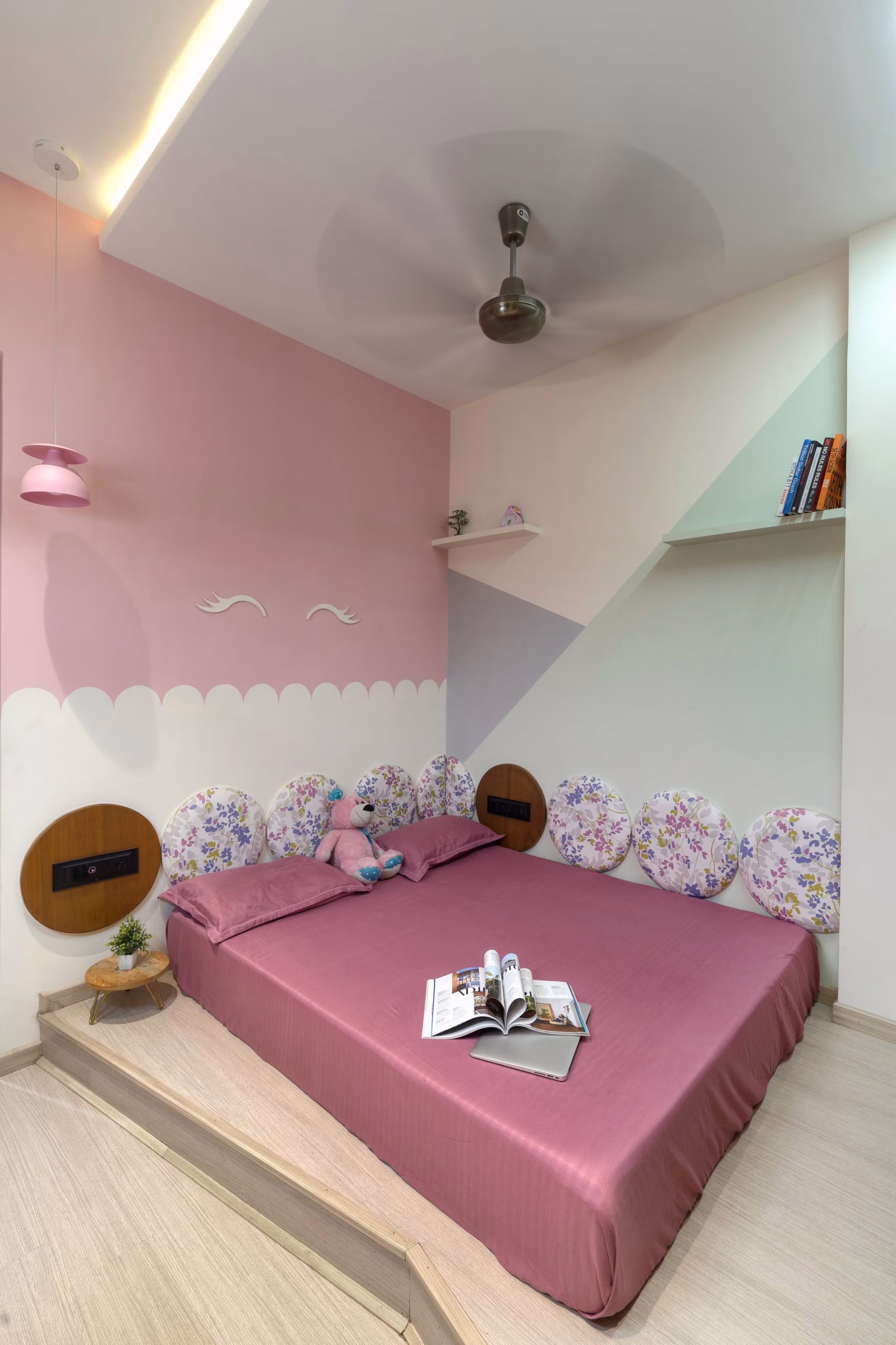creative-kids-bedroom-pink-theme