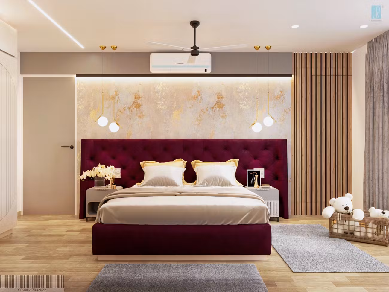 luxury-bedroom-royal-purple-headboard.