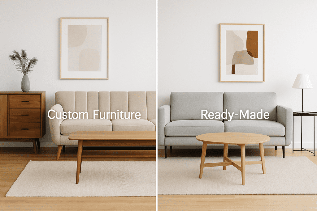 Custom Furniture vs Ready-Made