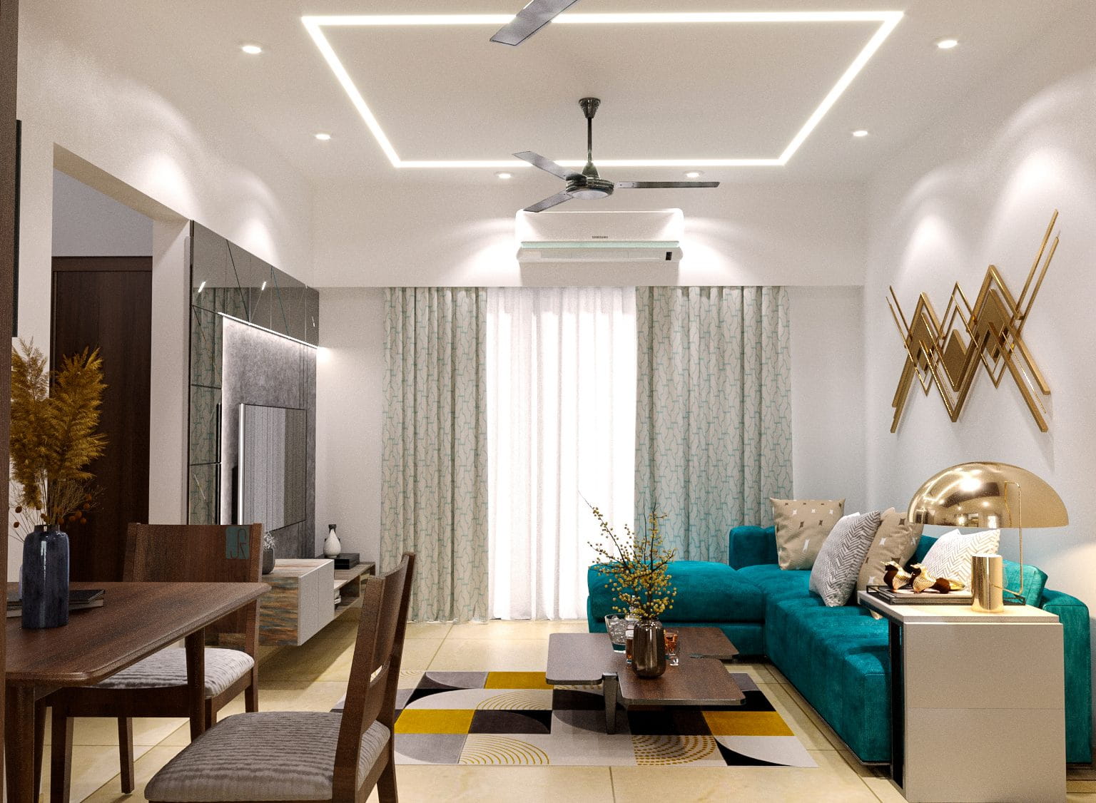 Godrej garden city Ahmedabad interior design