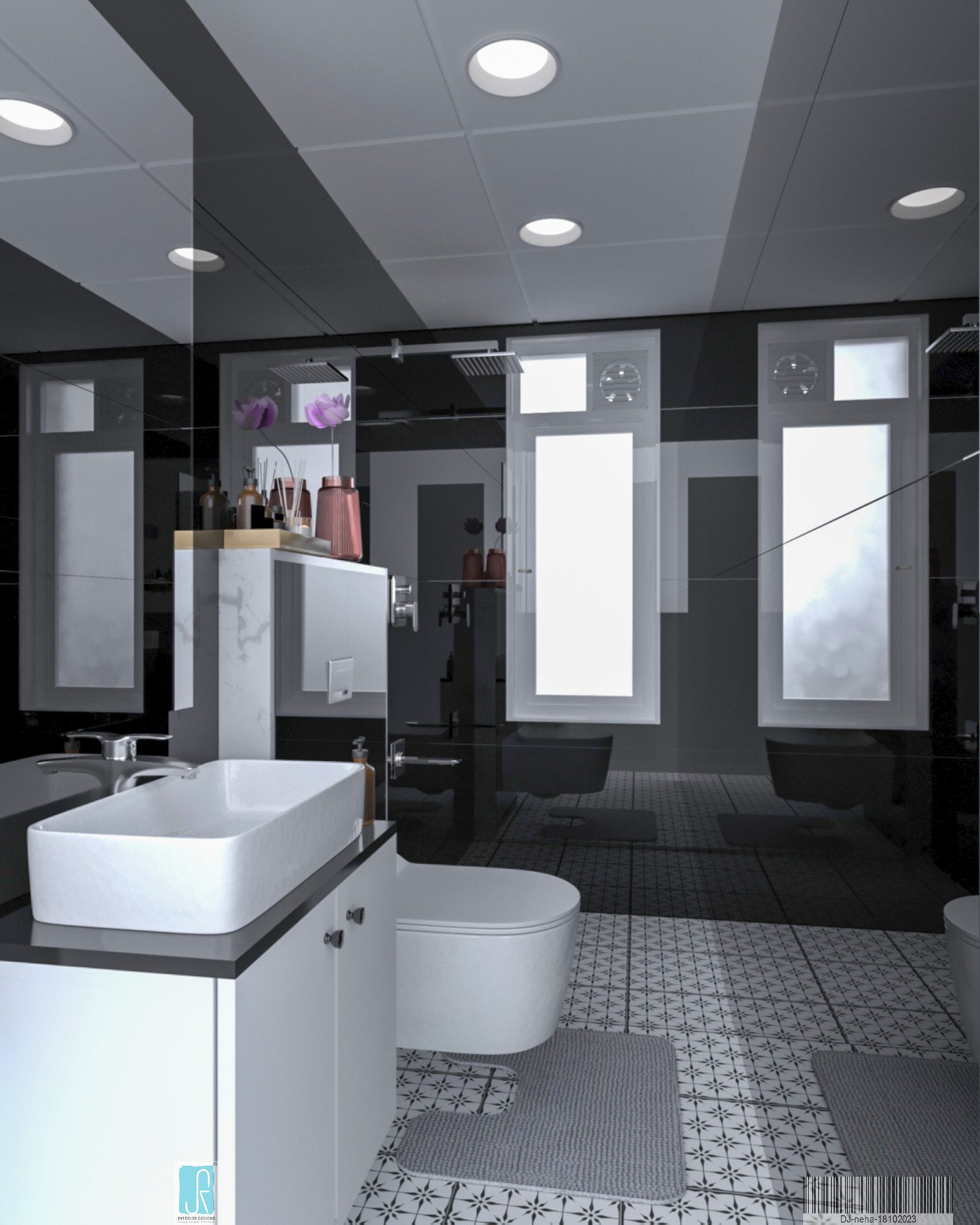master bedroom washroom