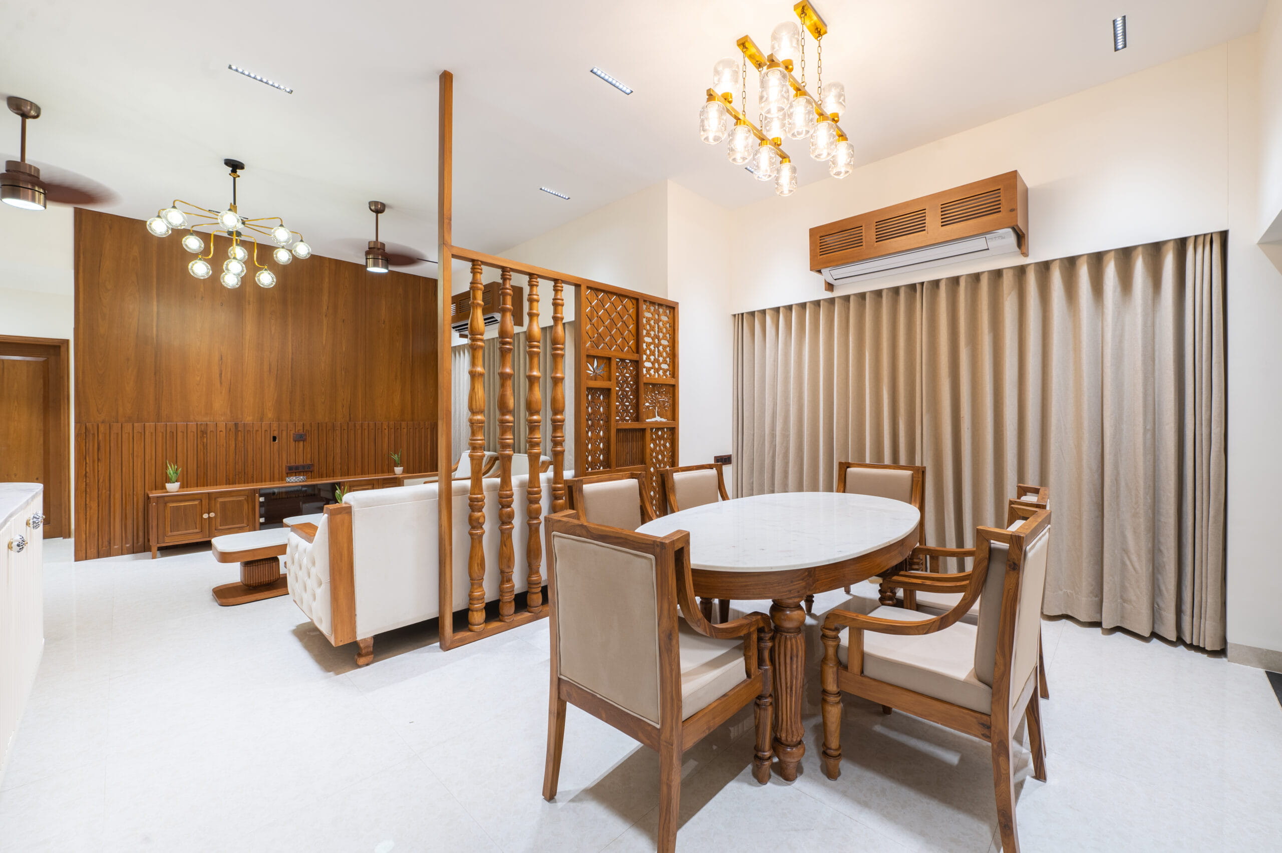 wooden-partition-dining-area-ahmedabad.