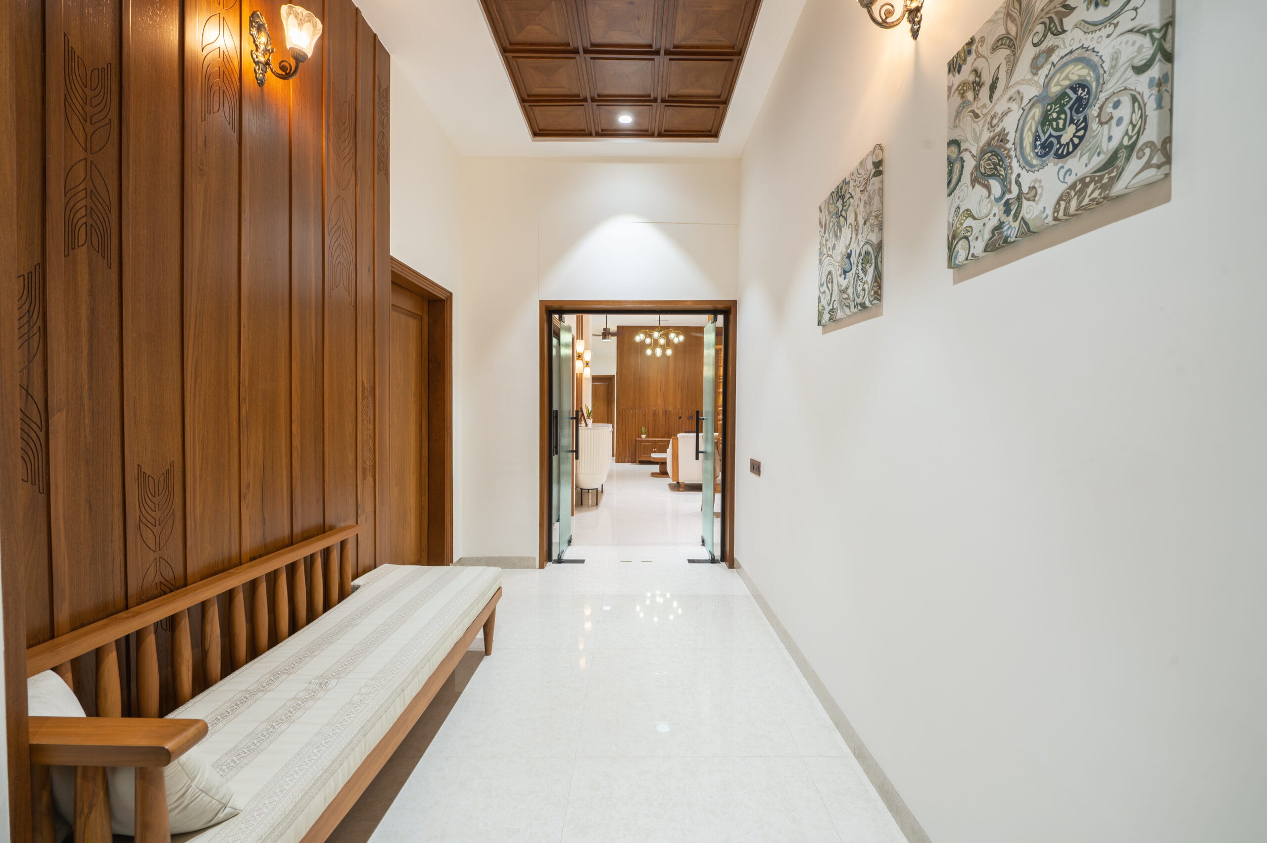wooden-wall-paneling-passage-ahmedabad.