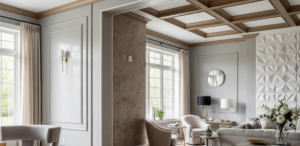 Textured wall and ceiling ideas