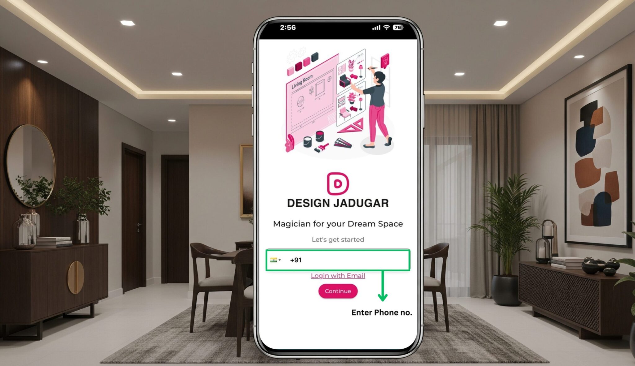 Interior design app Ahmedabad
