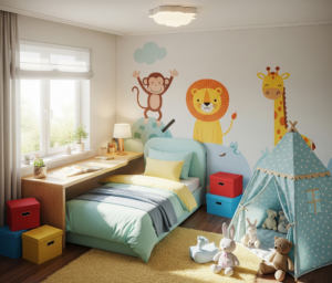 Kids Bedroom Interior