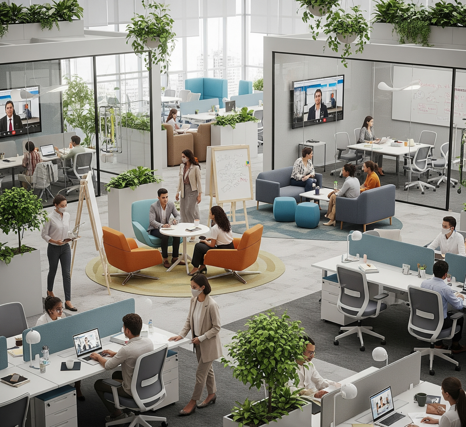 Post-Pandemic Office in Ahmedabad