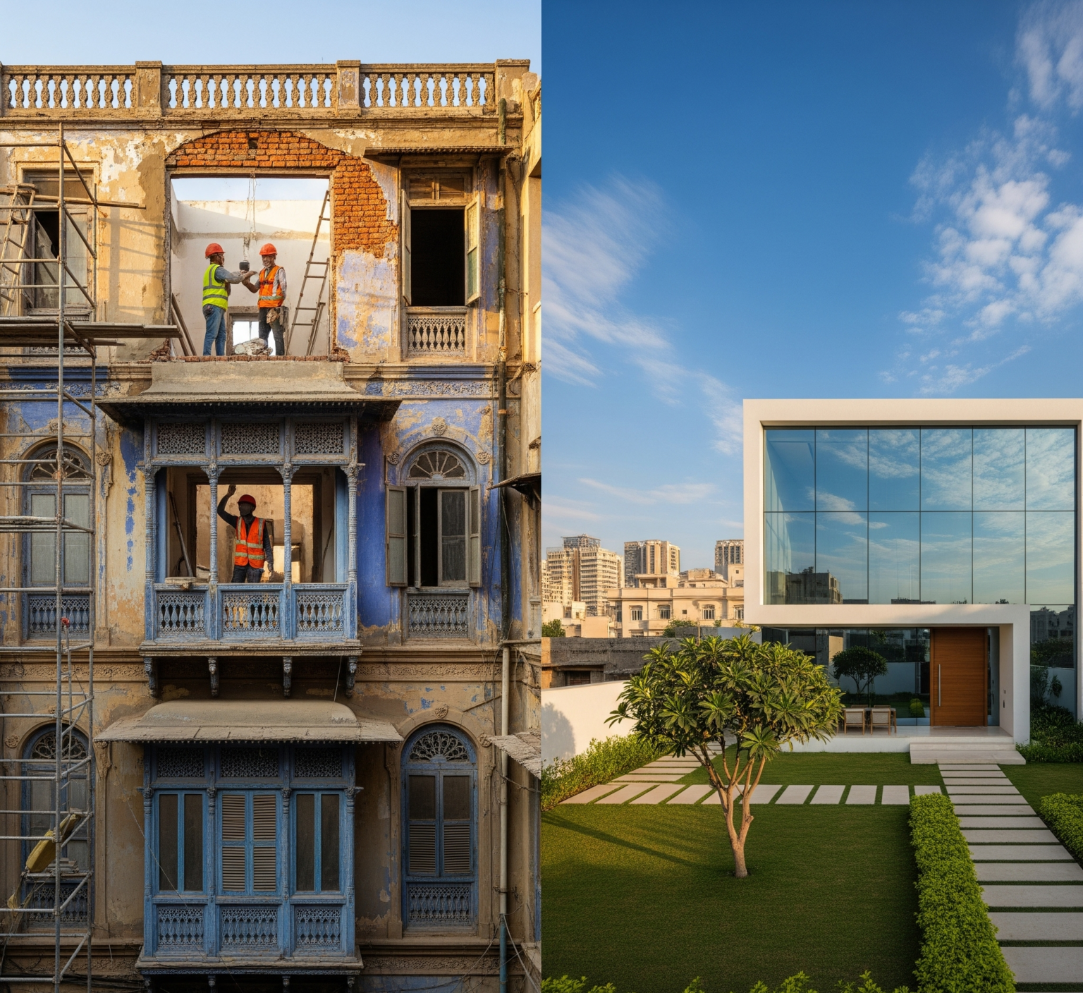 interior renovation vs new construction