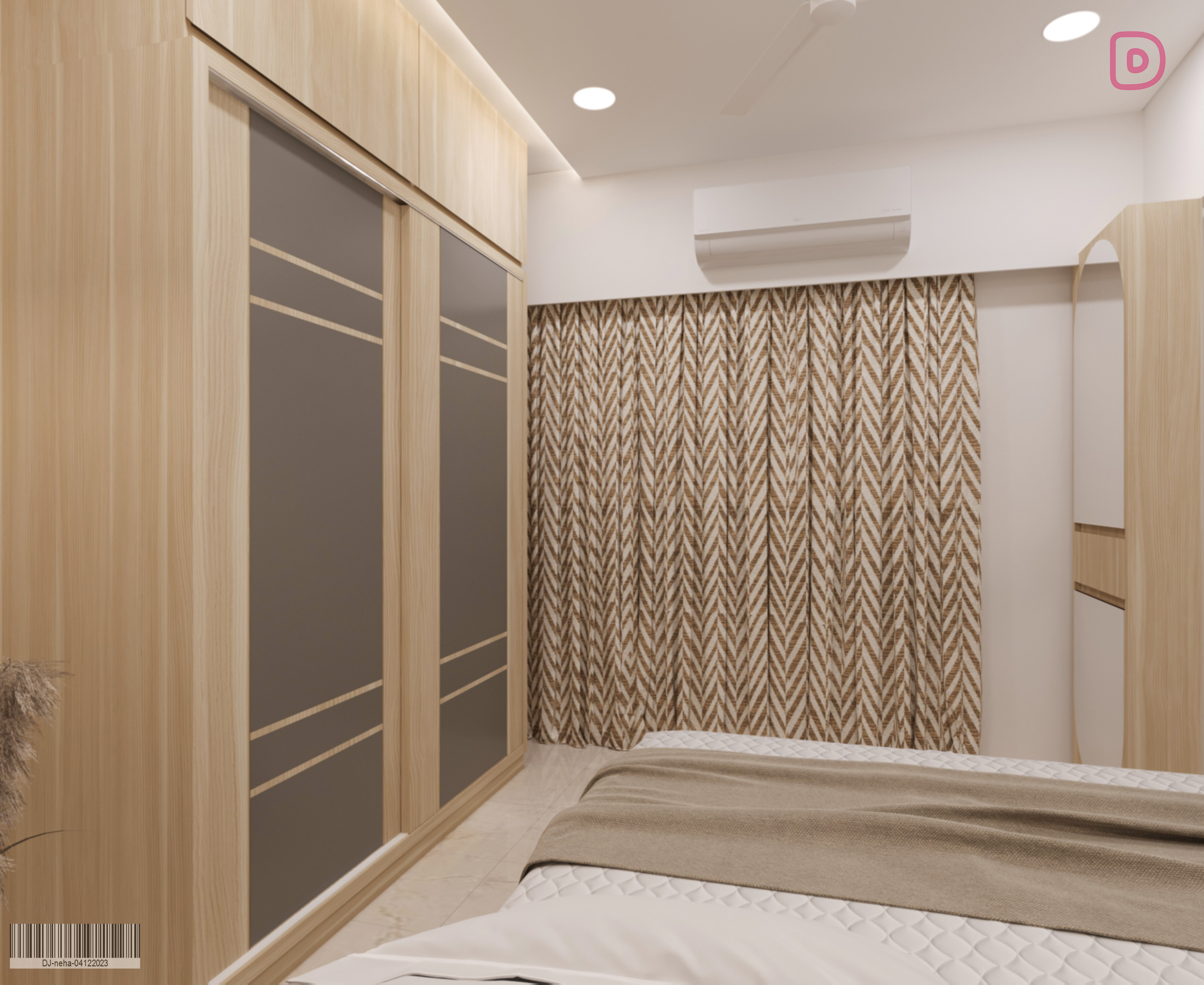 Master bedroom view 2