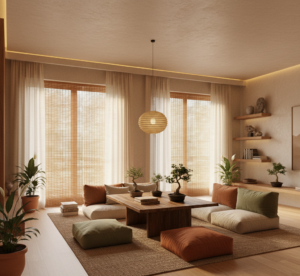 Zen-Inspired Interior Ahmedabad