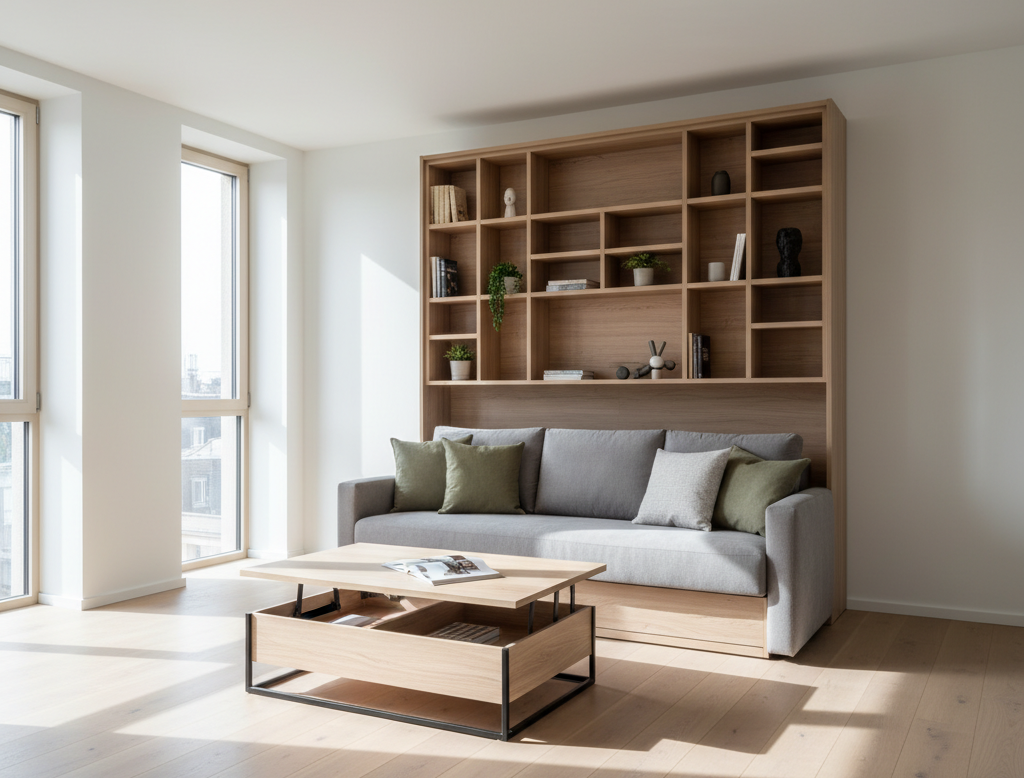 Transformable Furniture for Apartments