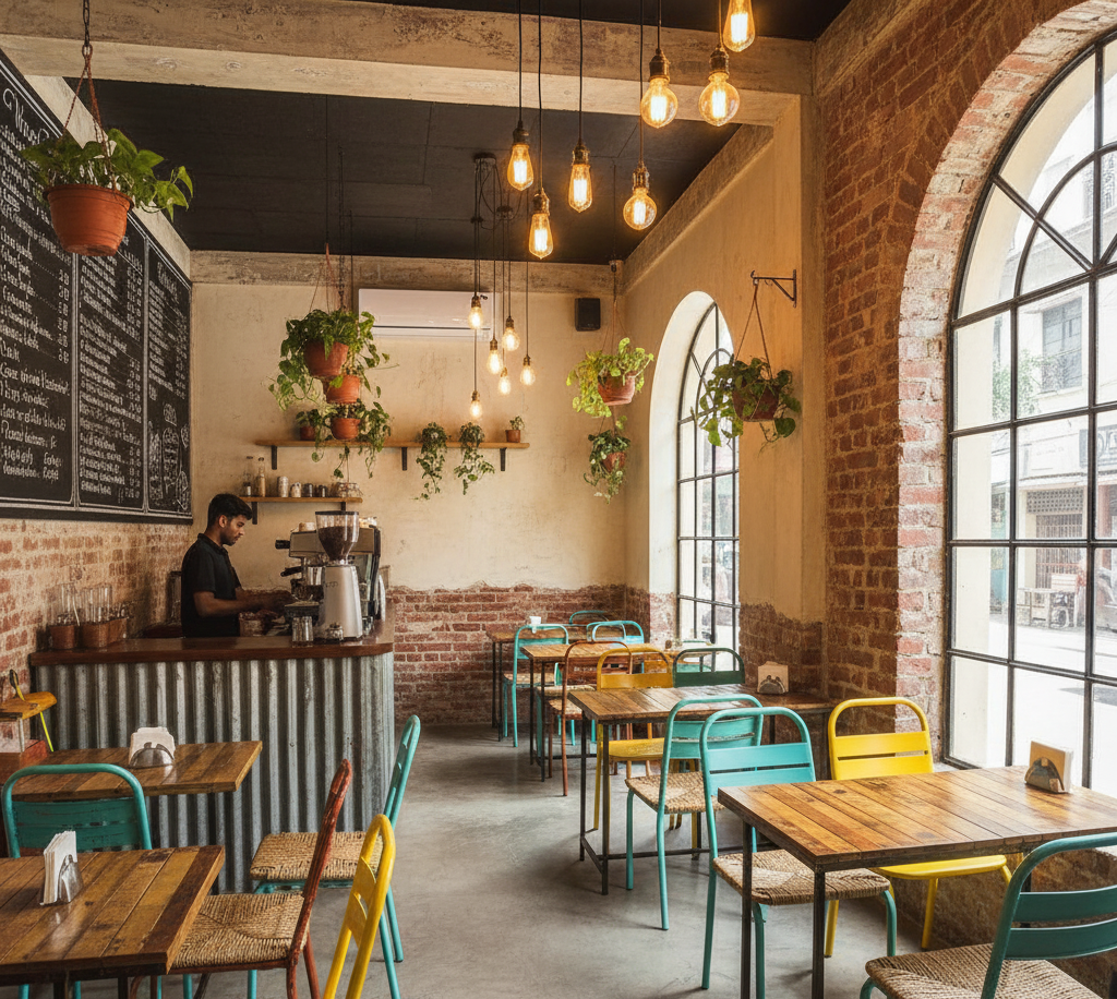 affordable café interior ideas