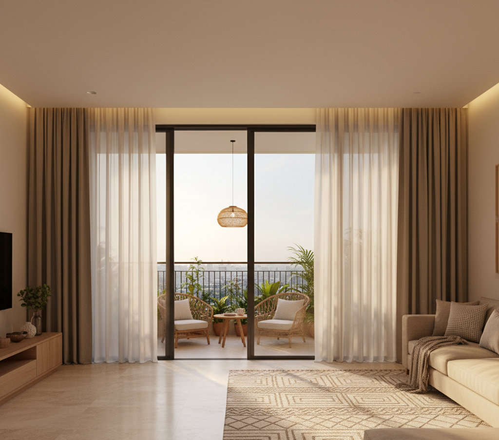 hall to balcony aesthetic design tips