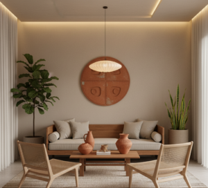 Japandi-Indian Fusion Interiors