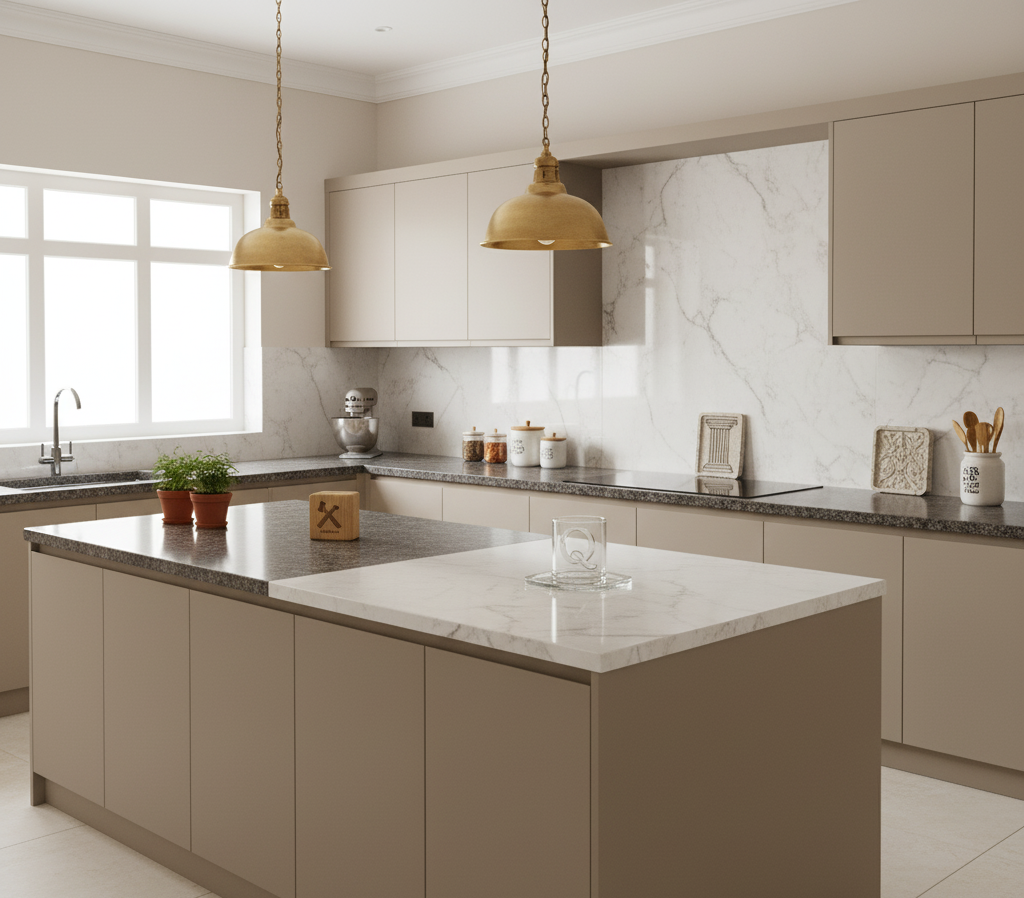 kitchen countertop materials Ahmedabad
