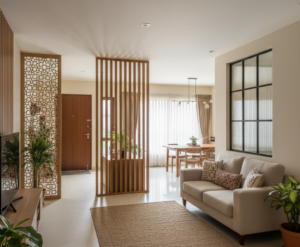 affordable hall partition ideas Ahmedabad