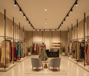 Fashion showroom design Ahmedabad