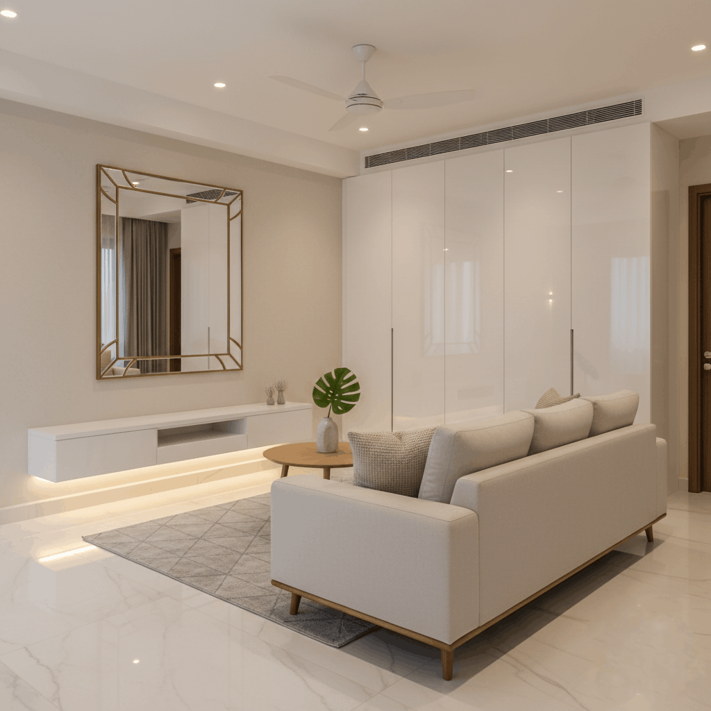 Luxury 2BHK Interior Design