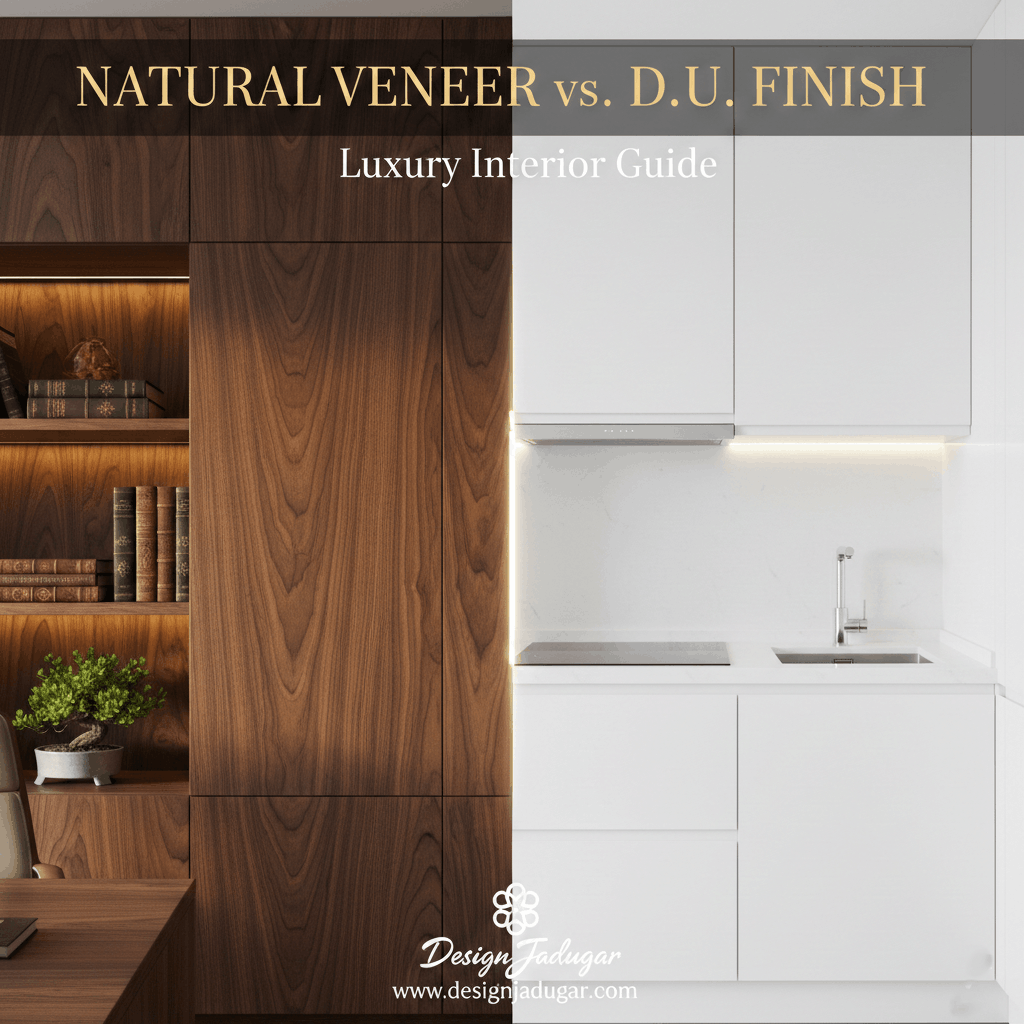 Veneer vs DU Finishh