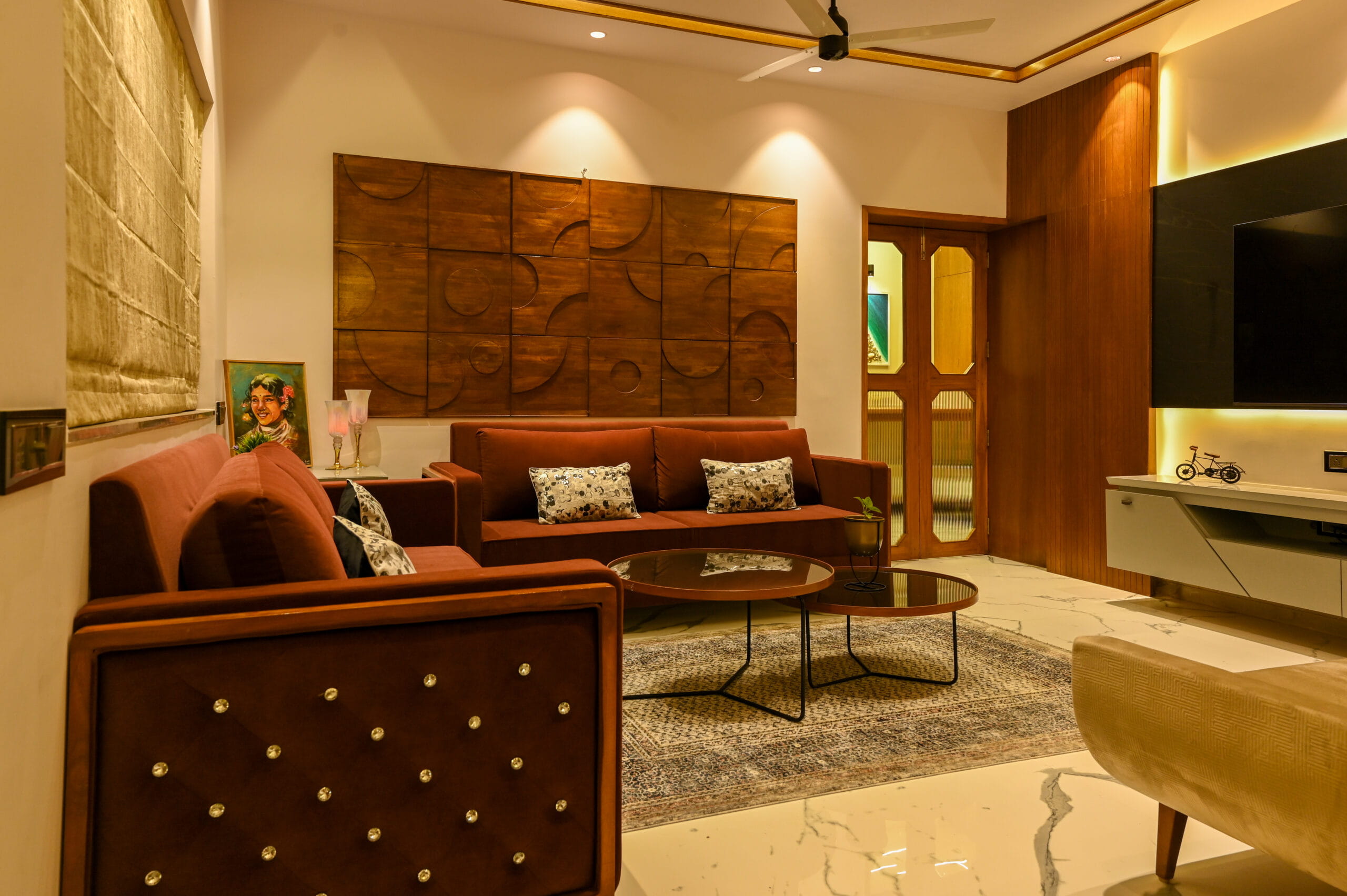 classic-living-room-rust-sofa-ahmedabad
