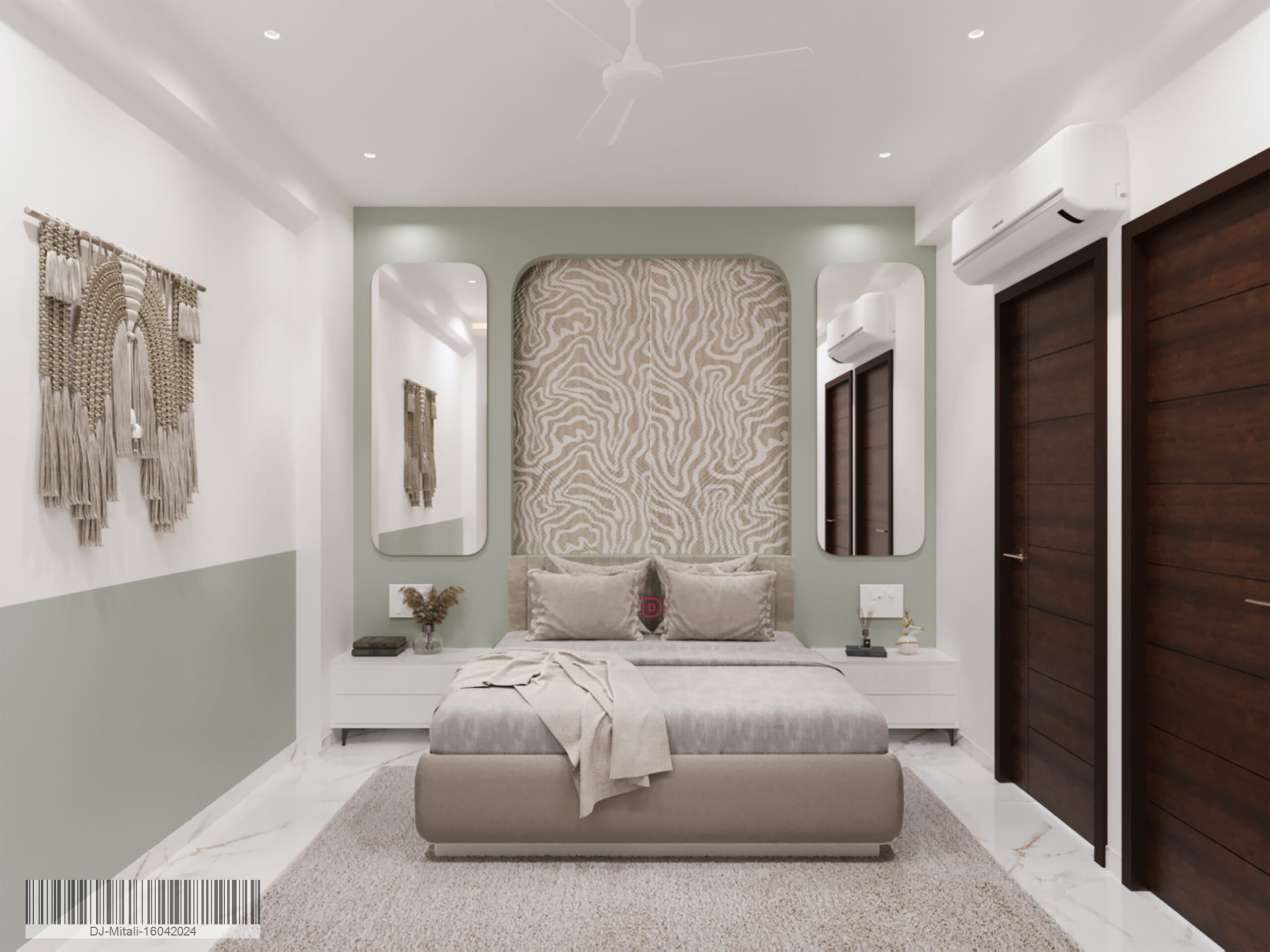 modern-bedroom-green-accents-ahmedabad.